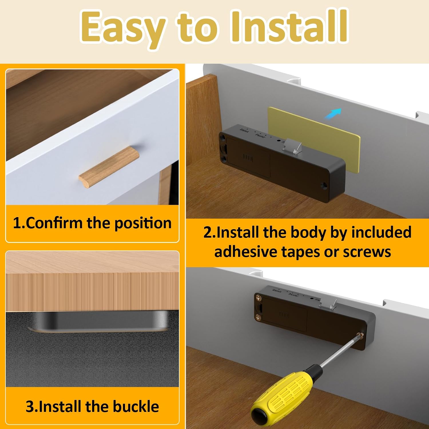 Smart cabinet lock controlled from an Apple Watch